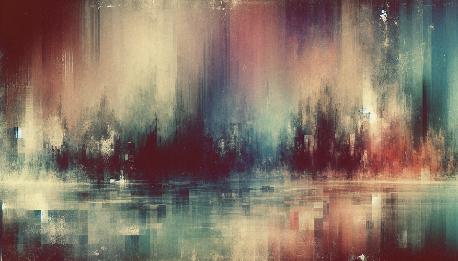 Fan-driven abstract illustration evoking the emotional arc of Black by Pearl Jam