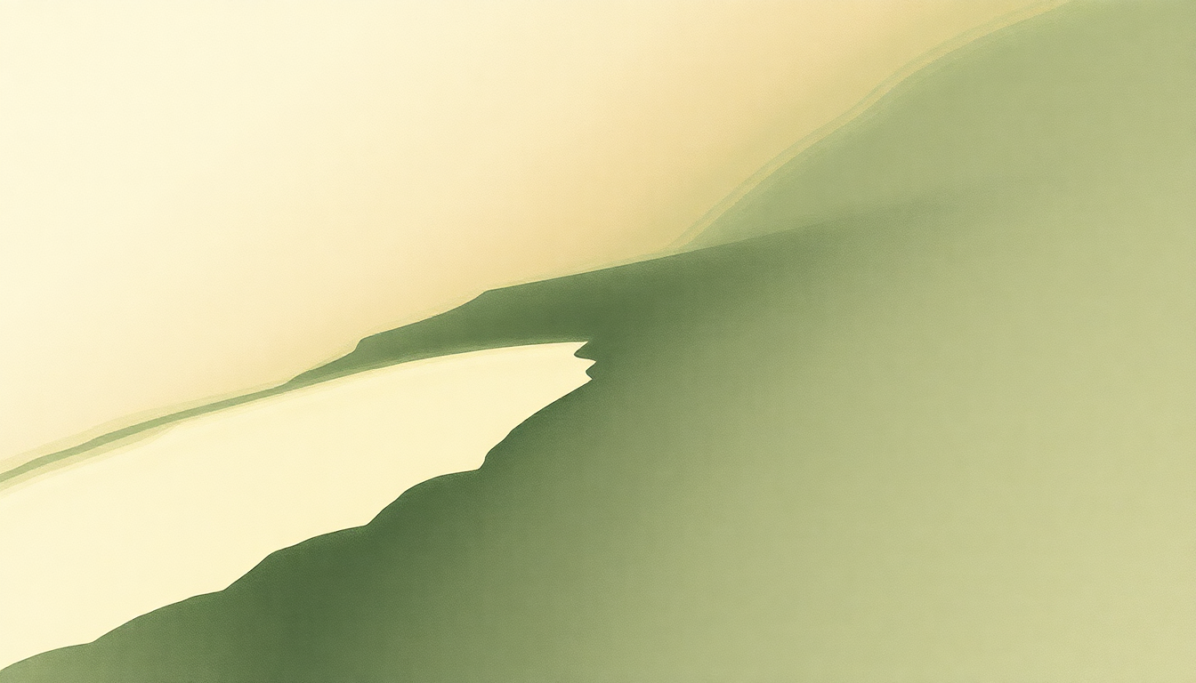 Fan-driven abstract illustration evoking the emotional arc of Bled White by Elliott Smith