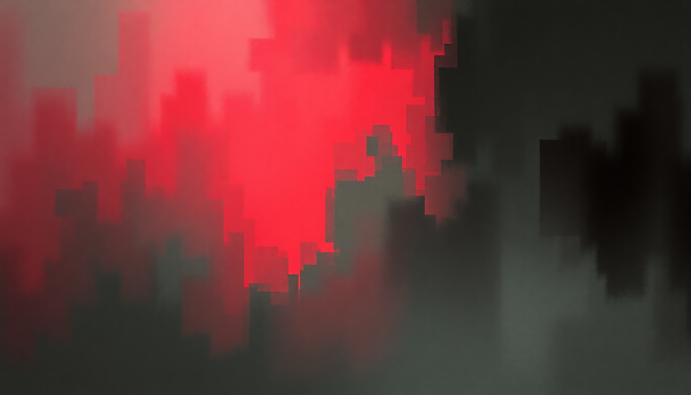 Fan-driven abstract illustration evoking the emotional arc of Blood on My Hands by DMX