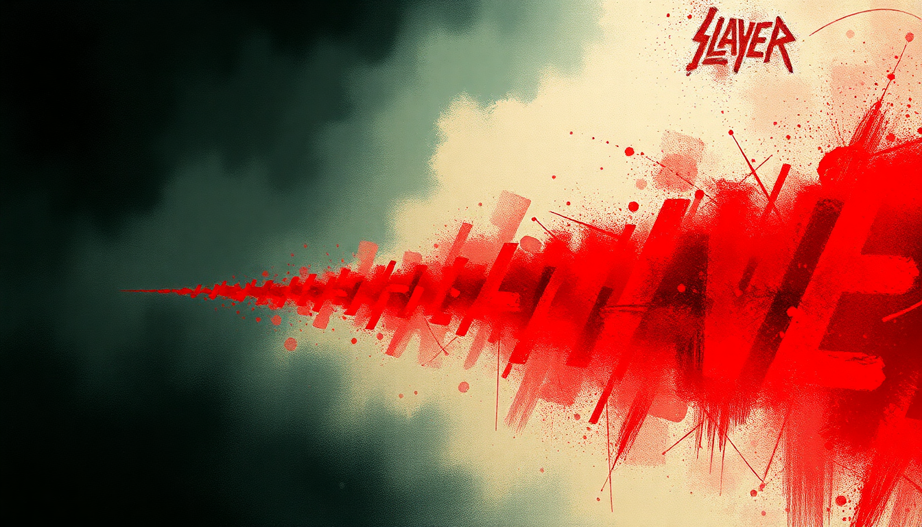 Fan-driven abstract illustration evoking the emotional arc of Bloodline by Slayer