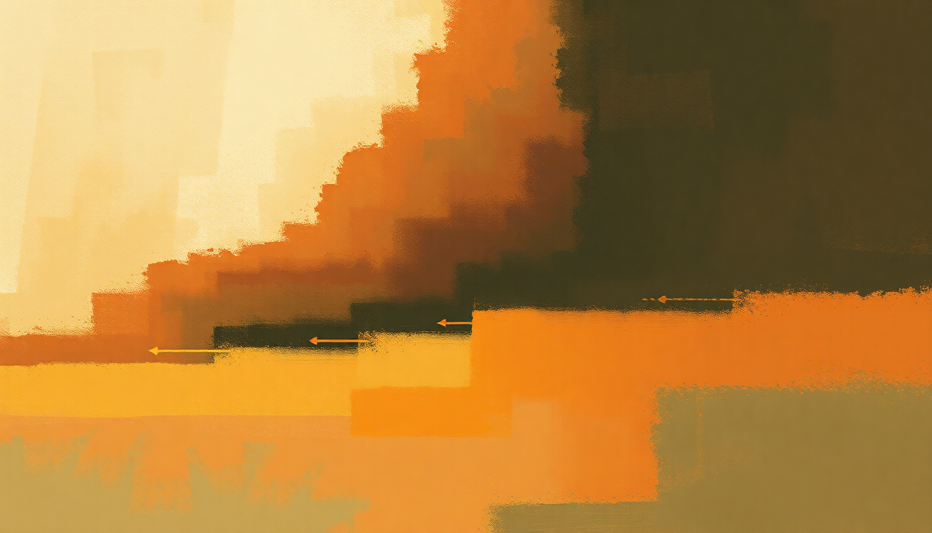 Fan-driven abstract illustration evoking the emotional arc of Blow Wind Blow by Muddy Waters