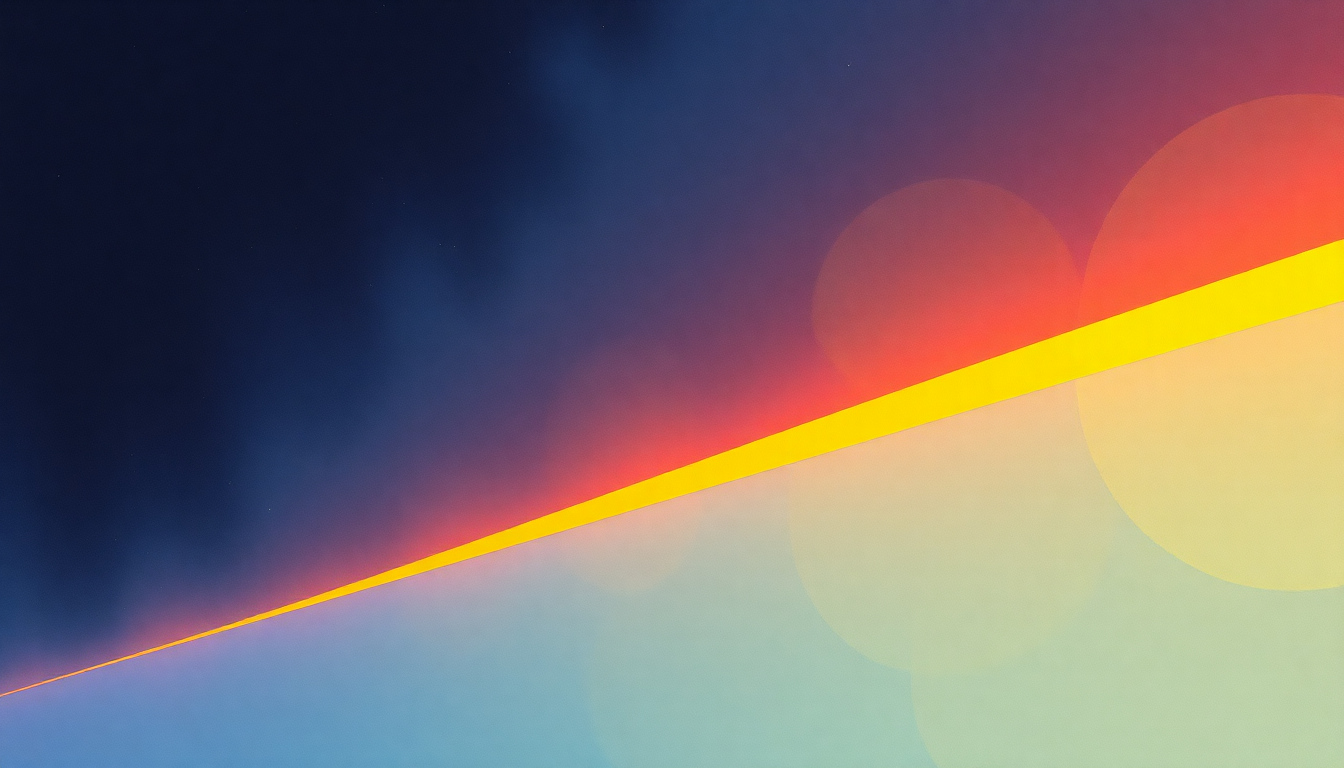 Fan-driven abstract illustration evoking the emotional arc of Bombadin by 808 State