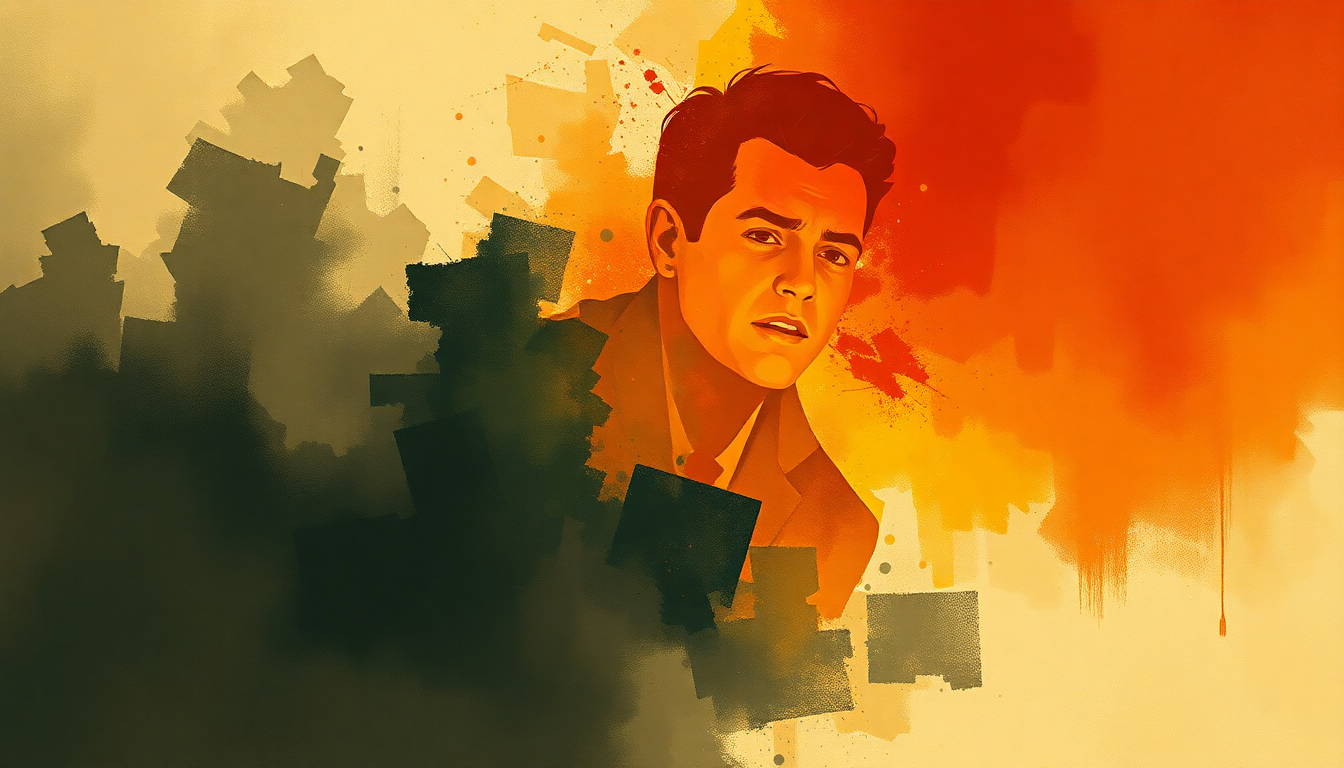 Fan-driven abstract illustration evoking the emotional arc of I'll Never Let You Go (Boo Hoo Hoo Hoo) by Little Richard