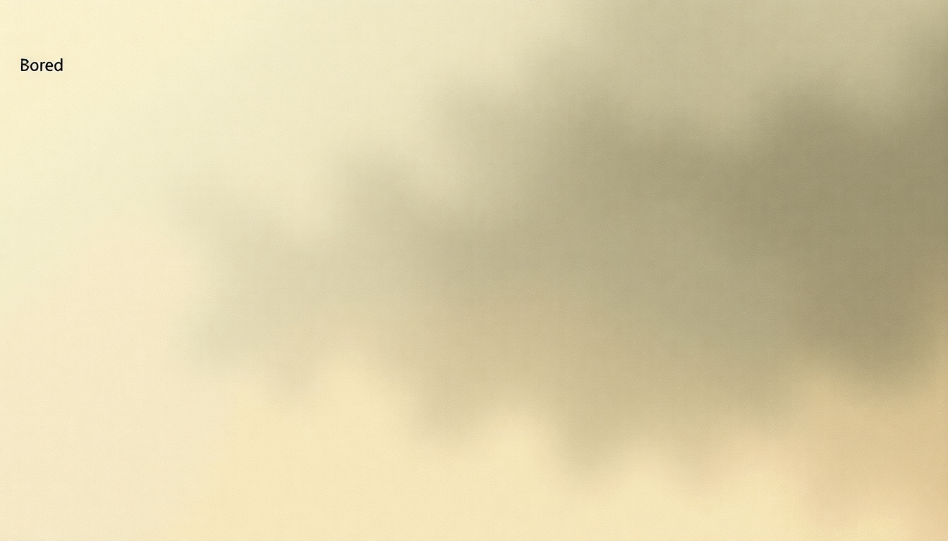 Fan-driven abstract illustration evoking the emotional arc of Bored by Deftones