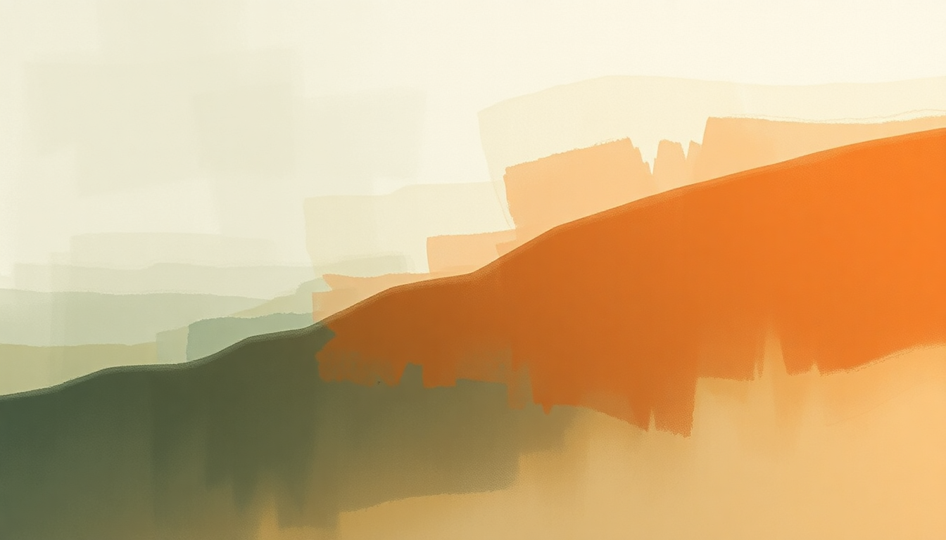 Fan-driven abstract illustration evoking the emotional arc of Born Here Live Here Die Here by Luke Bryan