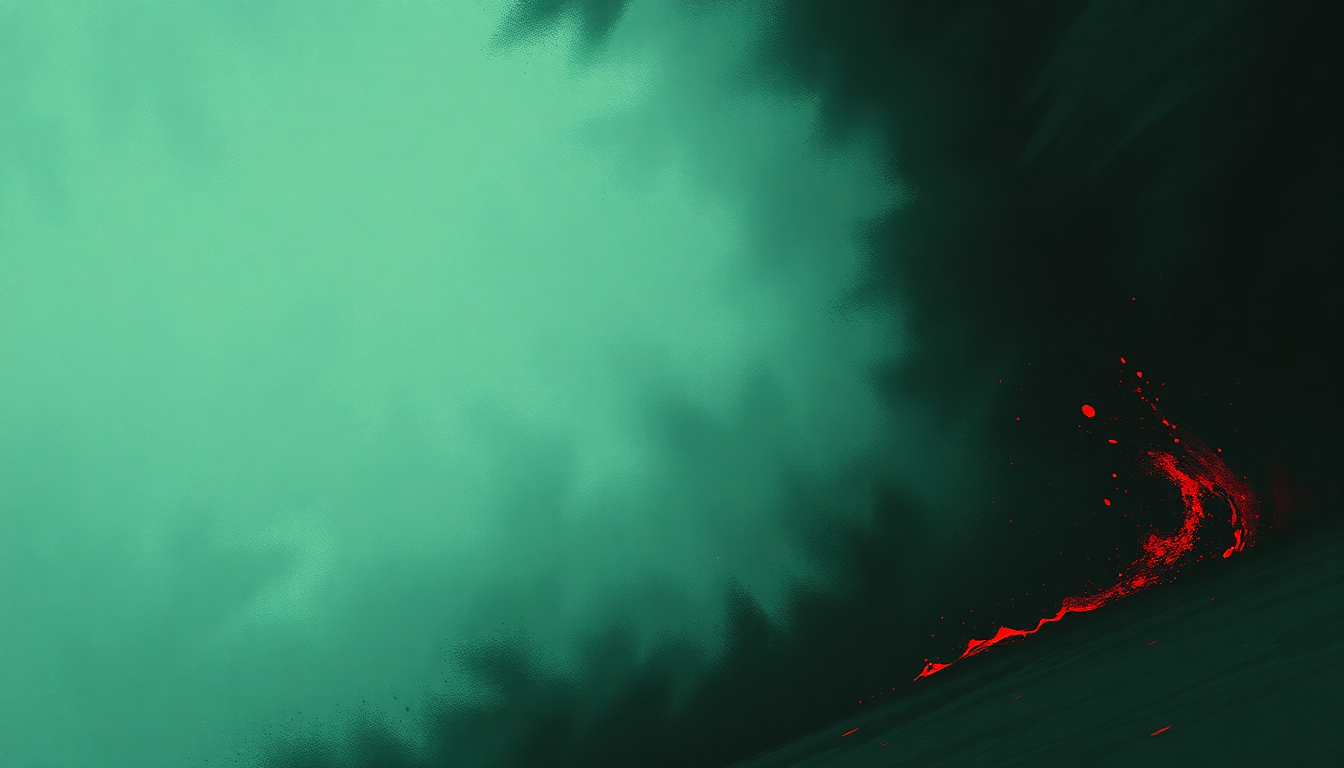 Fan-driven abstract illustration evoking the emotional arc of Bottled Violence by Minor Threat