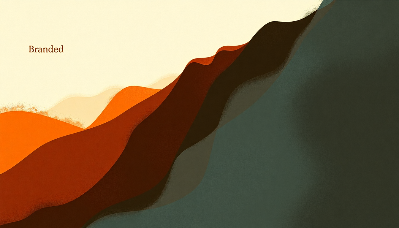 Fan-driven abstract illustration evoking the emotional arc of Branded by Link Wray