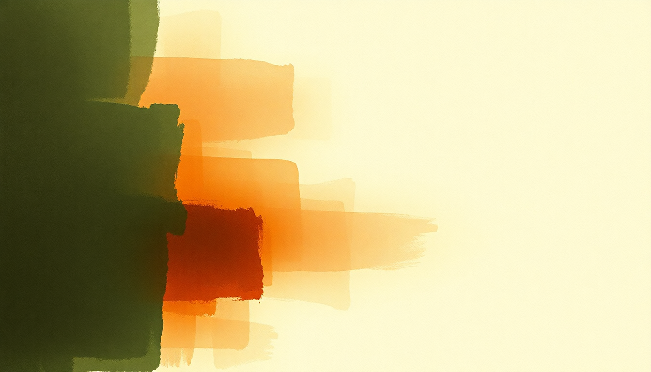 Fan-driven abstract illustration evoking the emotional arc of Breakers Roar by Sturgill Simpson