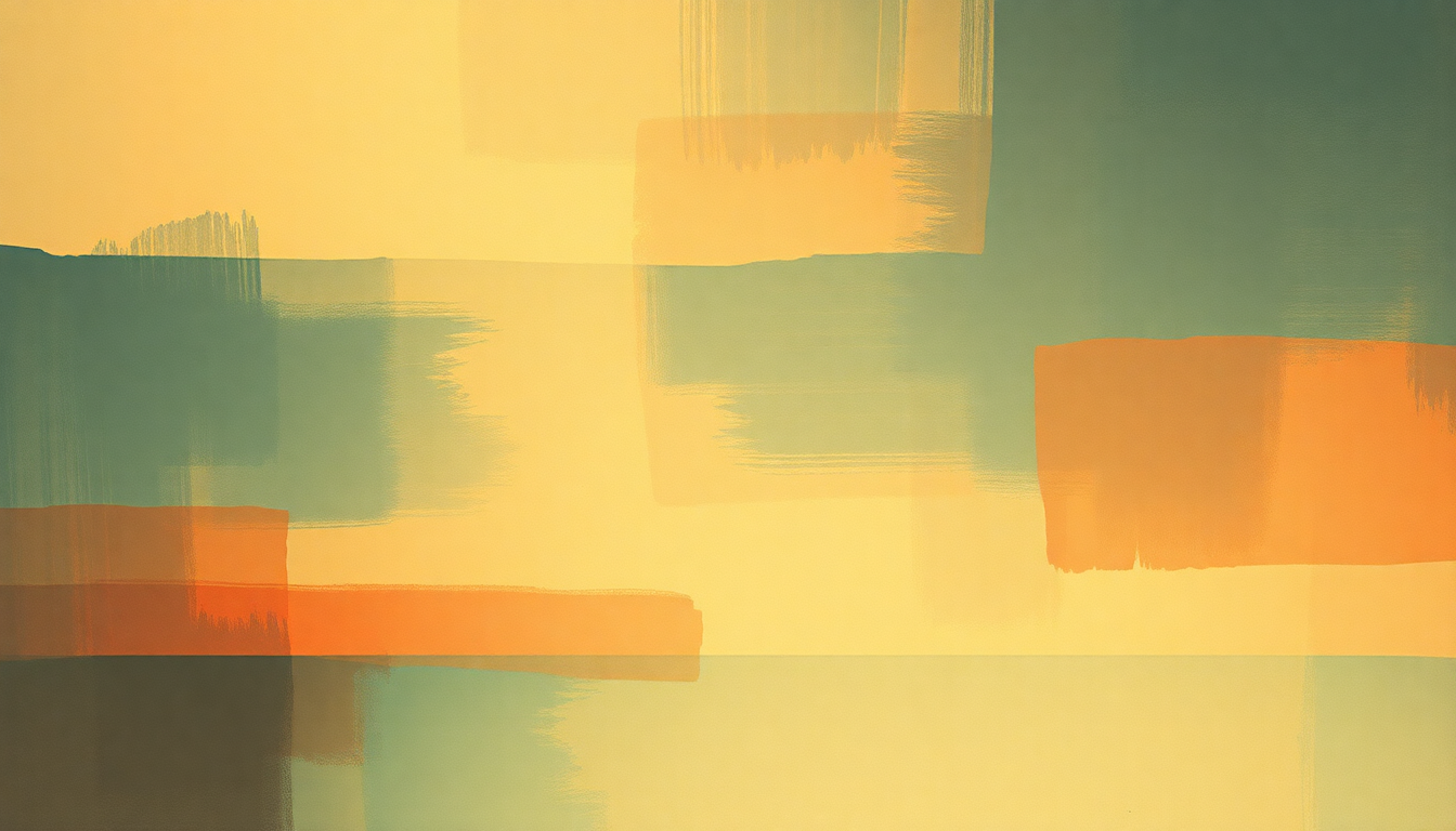 Fan-driven abstract illustration evoking the emotional arc of Brite Boy by Alex G