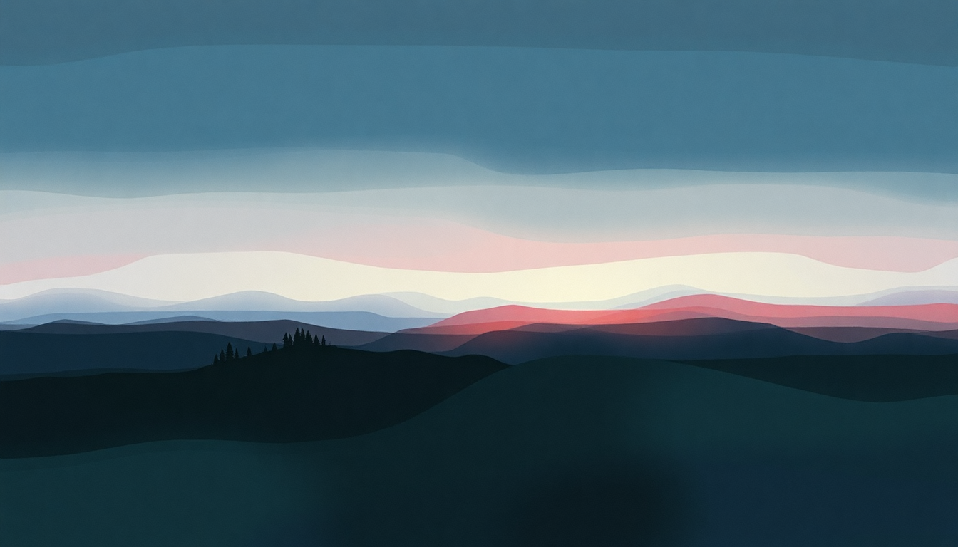 Fan-driven abstract illustration evoking the emotional arc of Bubbles by Tricky