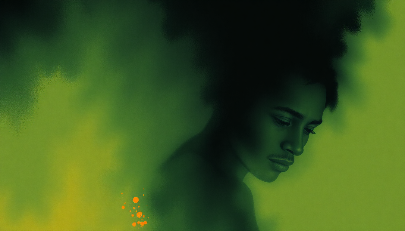 Fan-driven abstract illustration evoking the emotional arc of Buffalo Soldier by Bob Marley and the Wailers