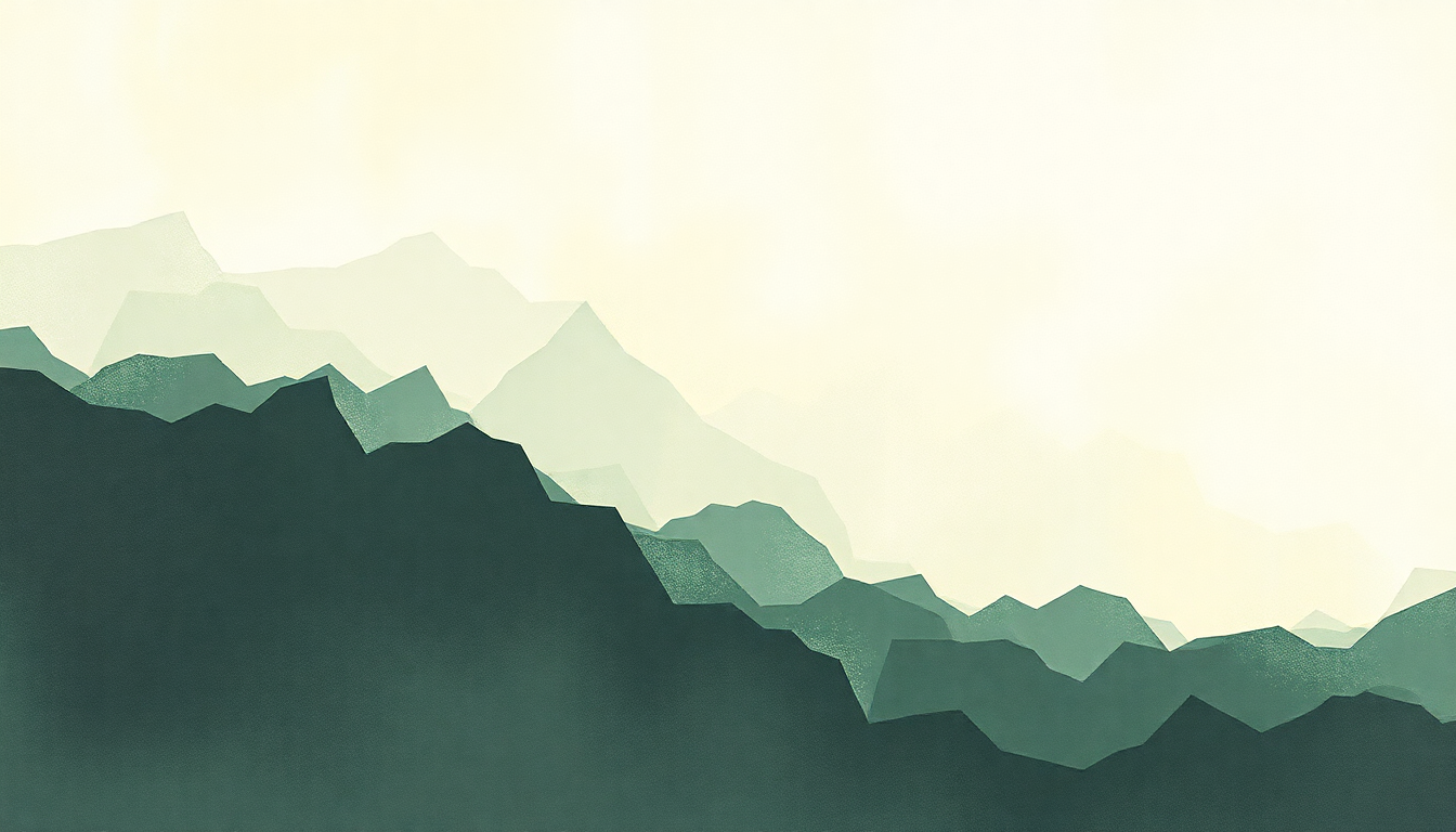 Fan-driven abstract illustration evoking the emotional arc of Burden in My Hand by Soundgarden