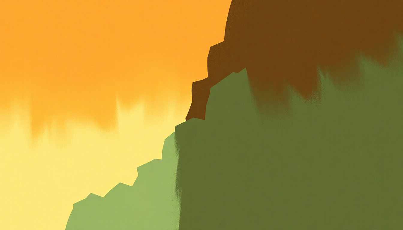 Fan-driven abstract illustration evoking the emotional arc of Butcher the Song by Cursive