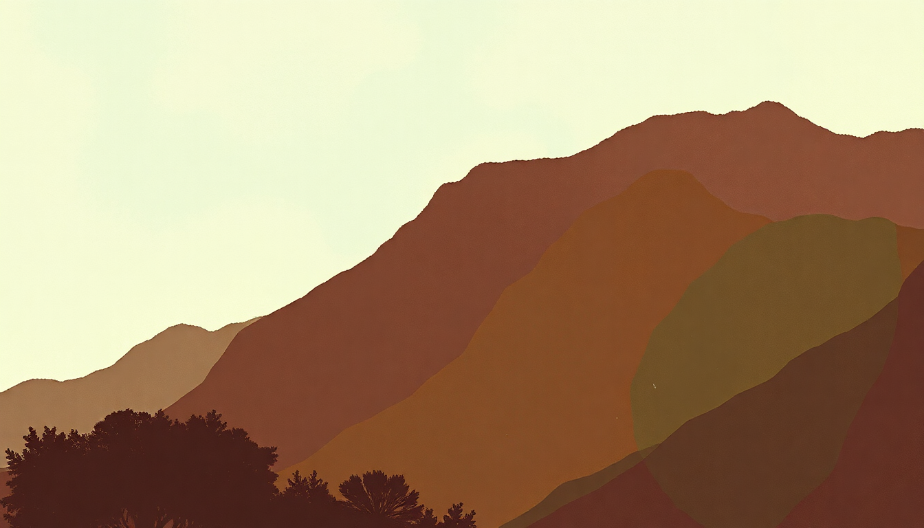 Fan-driven abstract illustration evoking the emotional arc of Calling Rastafari by Burning Spear