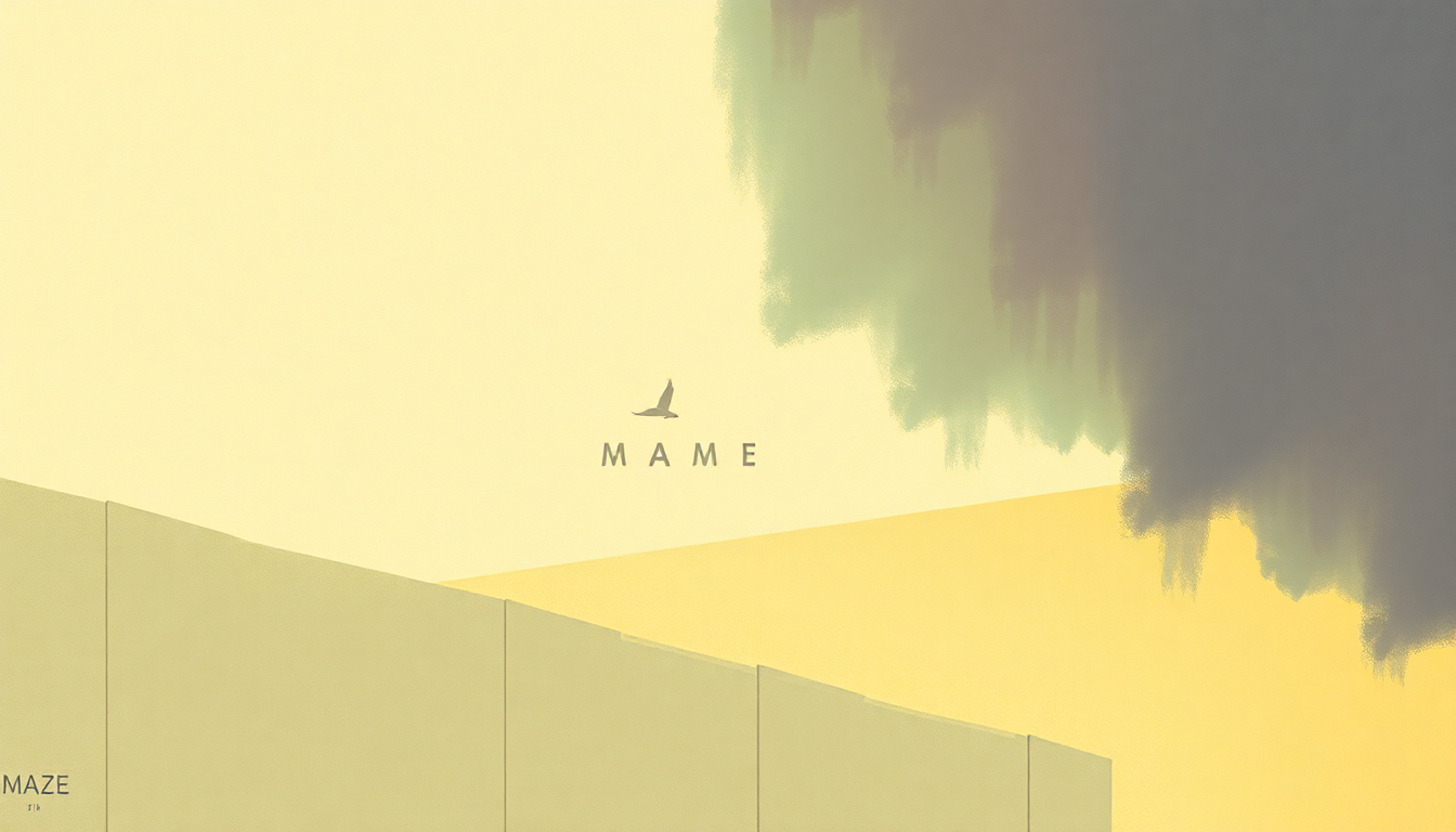 Fan-driven abstract illustration evoking the emotional arc of Can't Get Over You by Maze