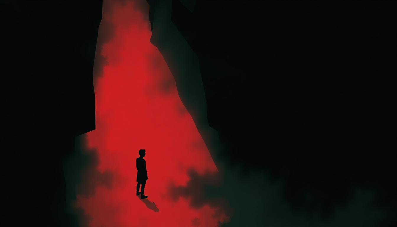 Fan-driven abstract illustration evoking the emotional arc of Candyman by Siouxsie and the Banshees