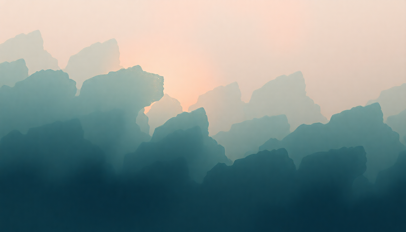 Fan-driven abstract illustration evoking the emotional arc of Cannonball by Damien Rice