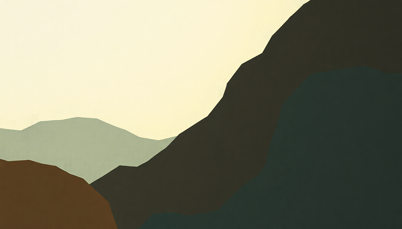 Fan-driven abstract illustration evoking the emotional arc of Capacity by Big Thief