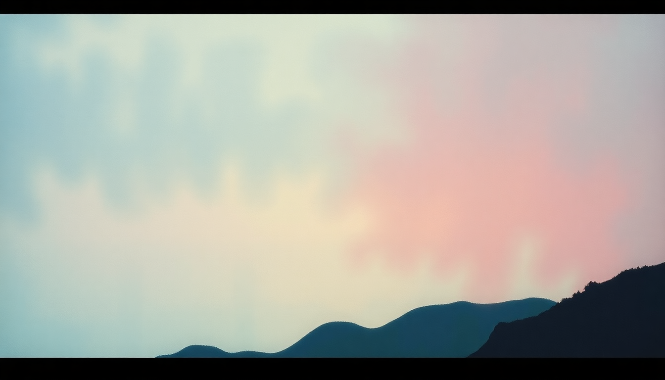 Fan-driven abstract illustration evoking the emotional arc of Cape Town Flowers by Abdullah Ibrahim