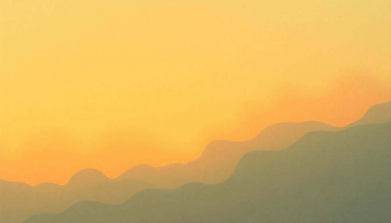 Fan-driven abstract illustration evoking the emotional arc of Caramel Prisoner by Air