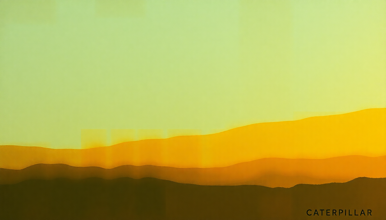 Fan-driven abstract illustration evoking the emotional arc of Caterpillar by Big Brother and the Holding Company