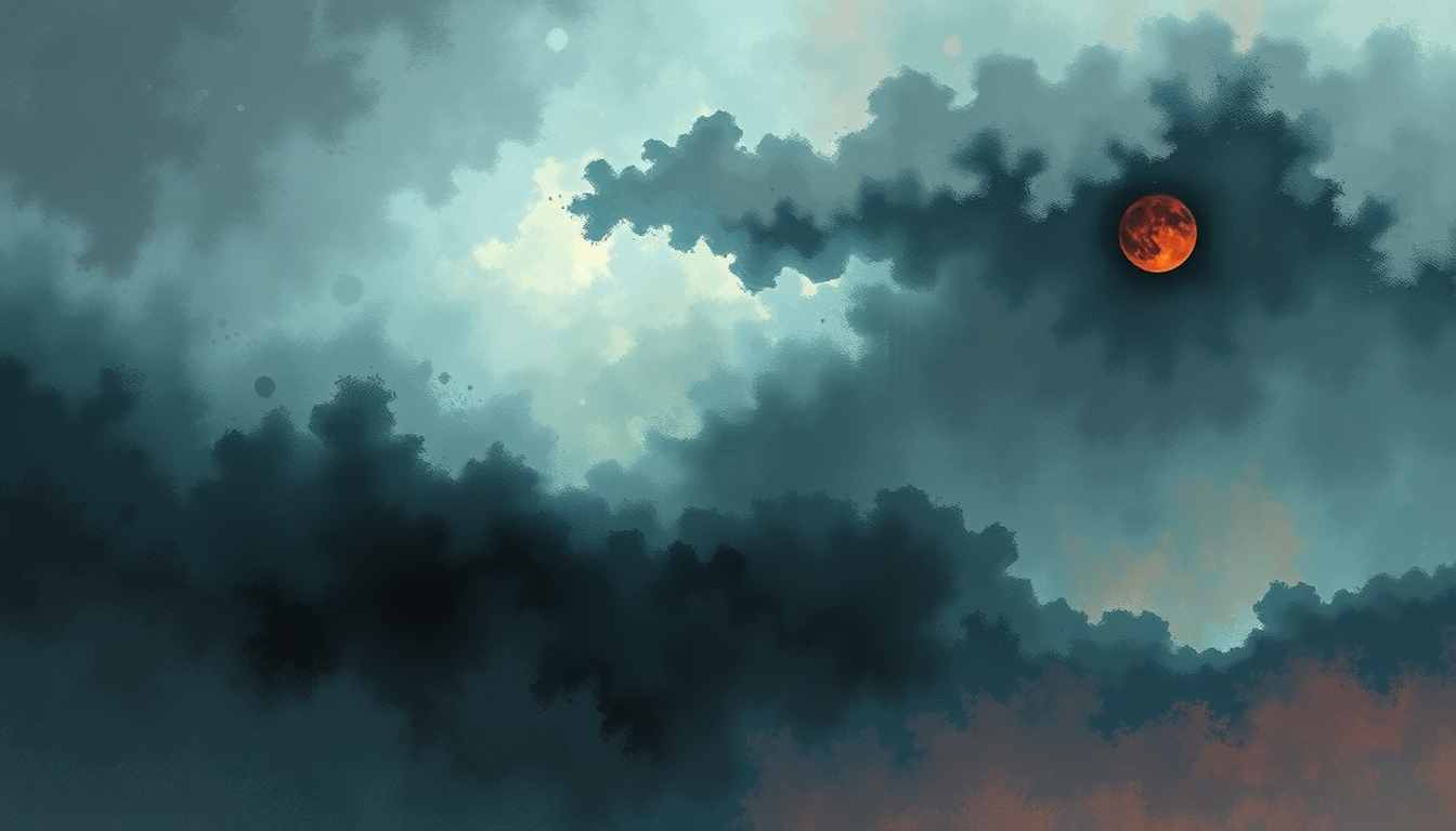 Fan-driven abstract illustration evoking the emotional arc of Celestial by Isis