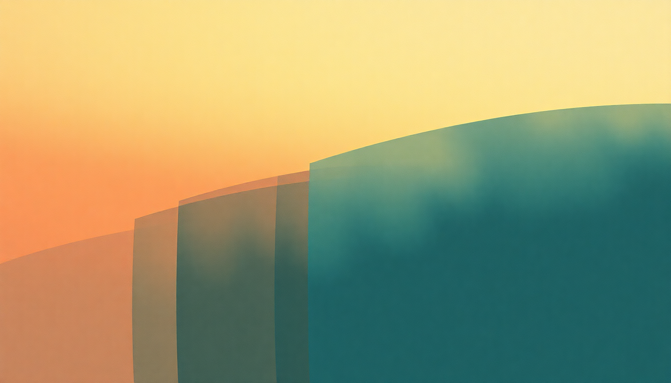 Fan-driven abstract illustration evoking the emotional arc of Celluloid Heroes by The Kinks