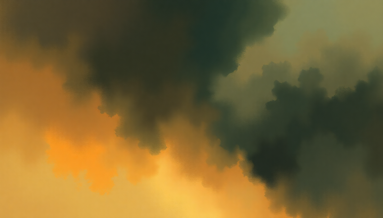 Fan-driven abstract illustration evoking the emotional arc of Chaiyya Chaiyya by A.R. Rahman