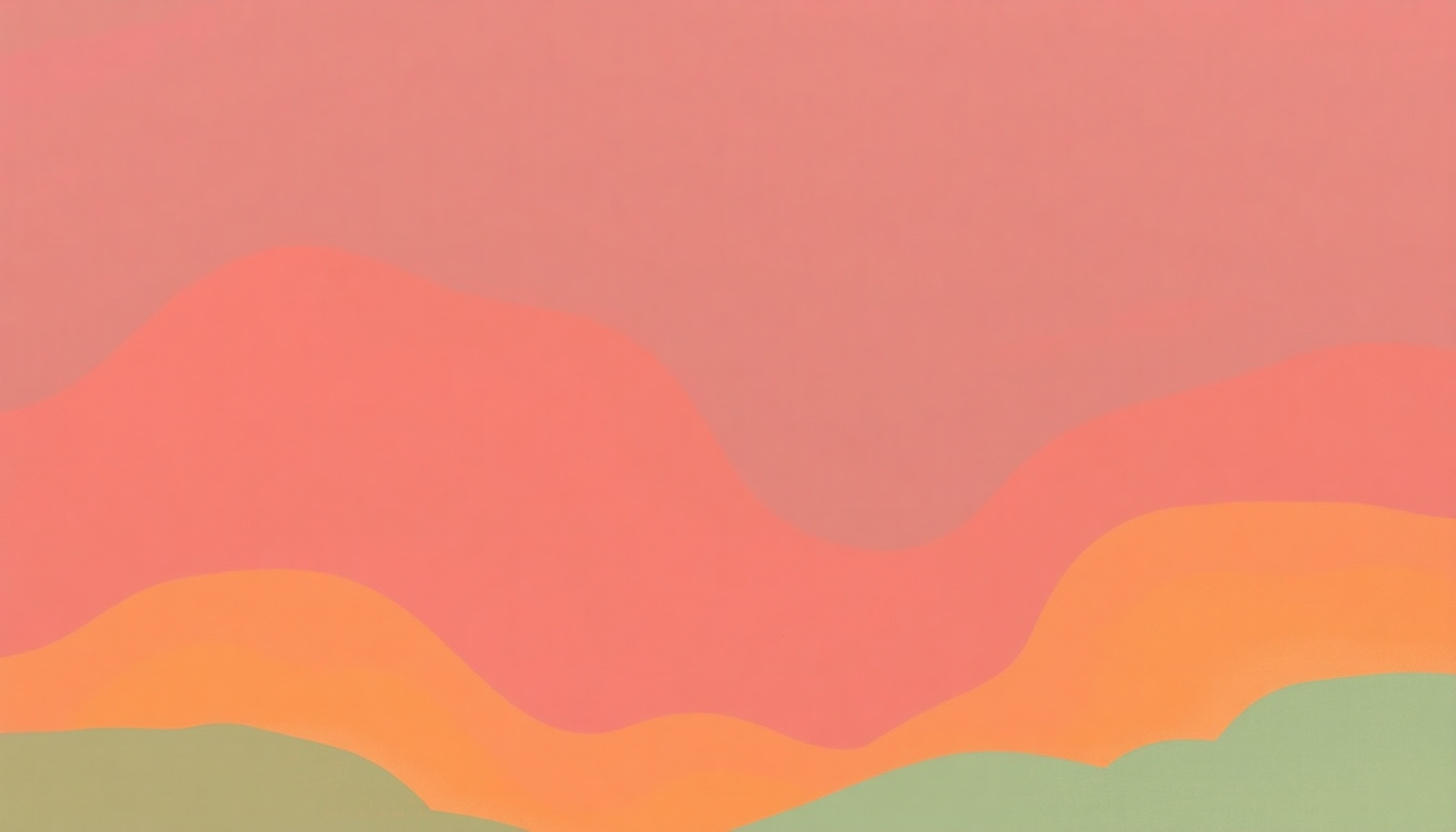 Fan-driven abstract illustration evoking the emotional arc of Cheer Up by Twice