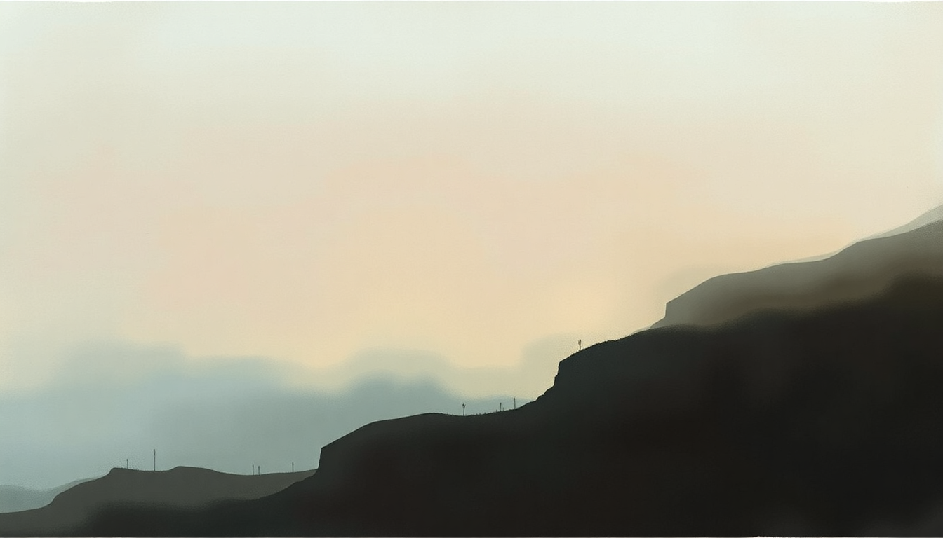 Fan-driven abstract illustration evoking the emotional arc of C'mon Billy by PJ Harvey