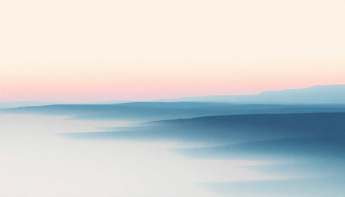 Fan-driven abstract illustration evoking the emotional arc of Coaster by Khalid