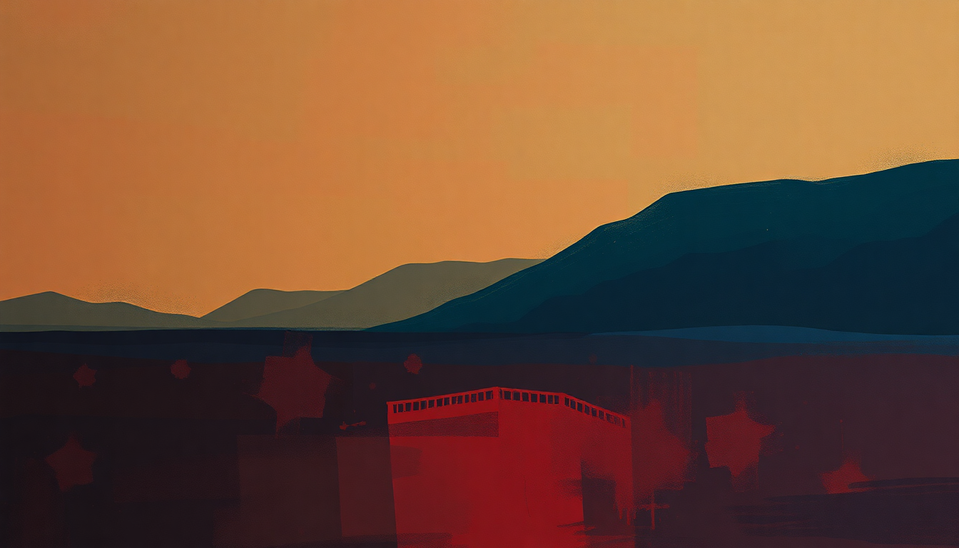 Fan-driven abstract illustration evoking the emotional arc of Cold Shot by Stevie Ray Vaughan