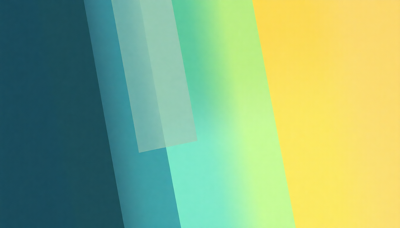 Fan-driven abstract illustration evoking the emotional arc of Colour Eye by Jon Hopkins