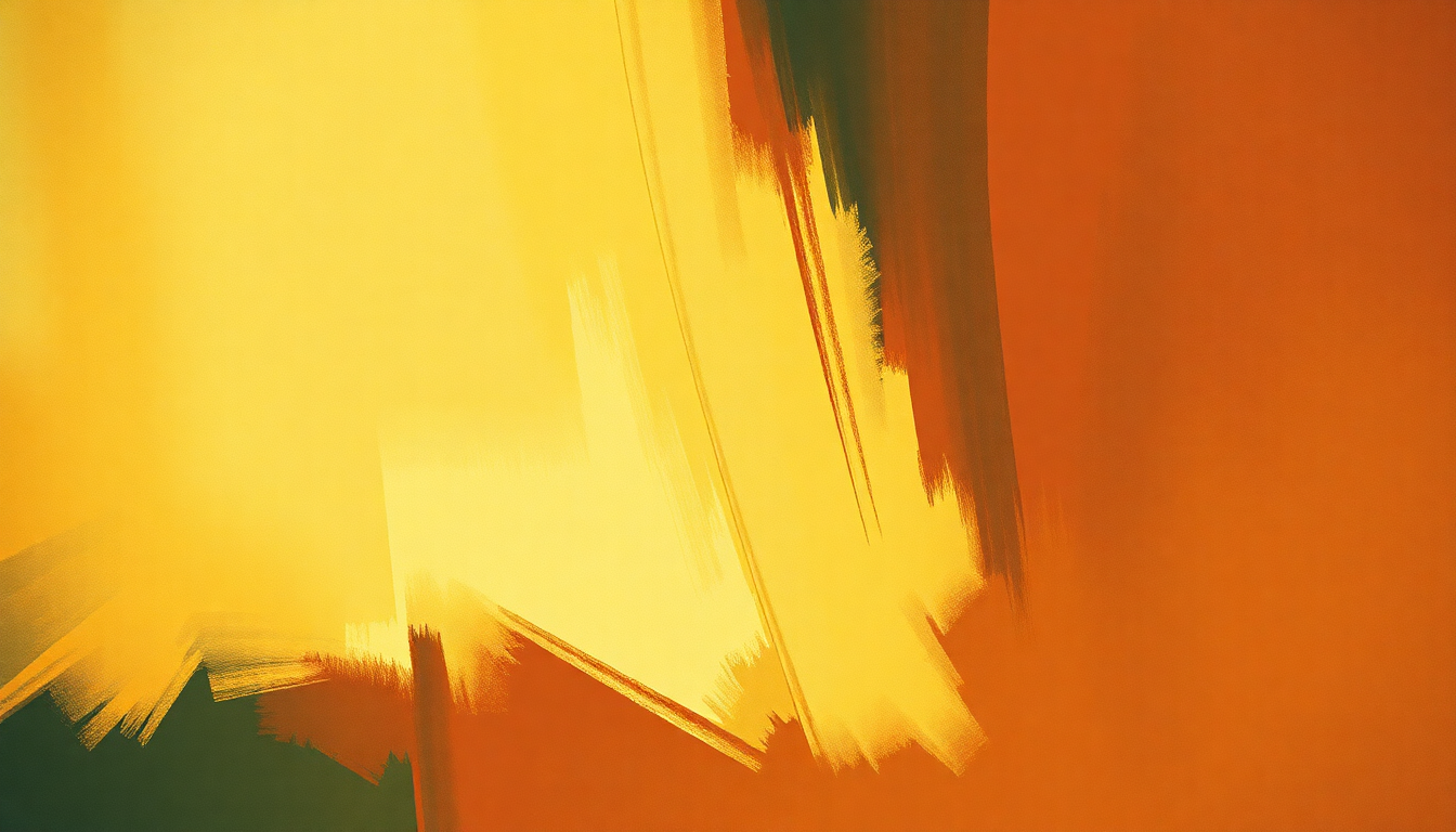 Fan-driven abstract illustration evoking the emotional arc of Comanche by Link Wray