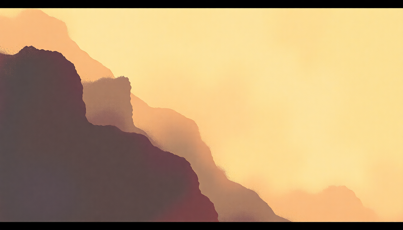 Fan-driven abstract illustration evoking the emotional arc of Come On Over by Shania Twain