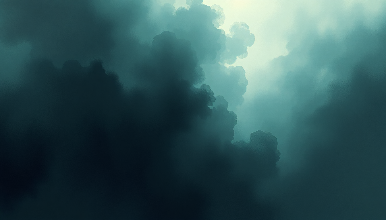 Fan-driven abstract illustration evoking the emotional arc of Comfortable Liar by Chevelle