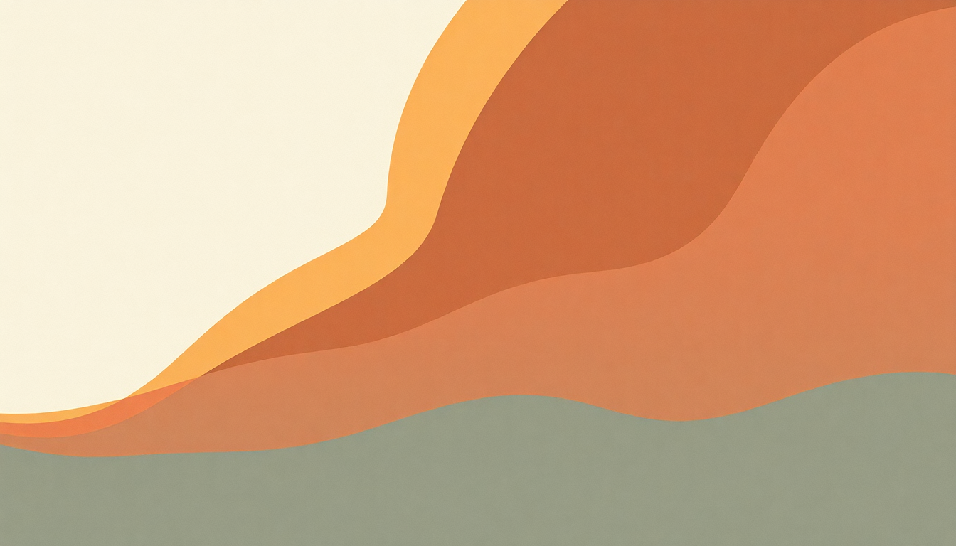 Fan-driven abstract illustration evoking the emotional arc of Cooking Up Something Good by Mac DeMarco