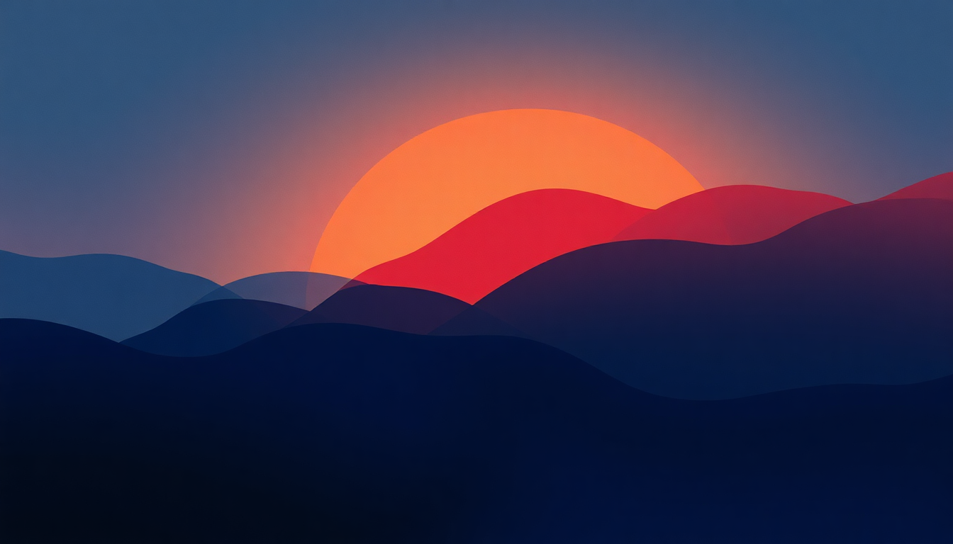 Fan-driven abstract illustration evoking the emotional arc of Cool Calm Collected by Atlantic Starr