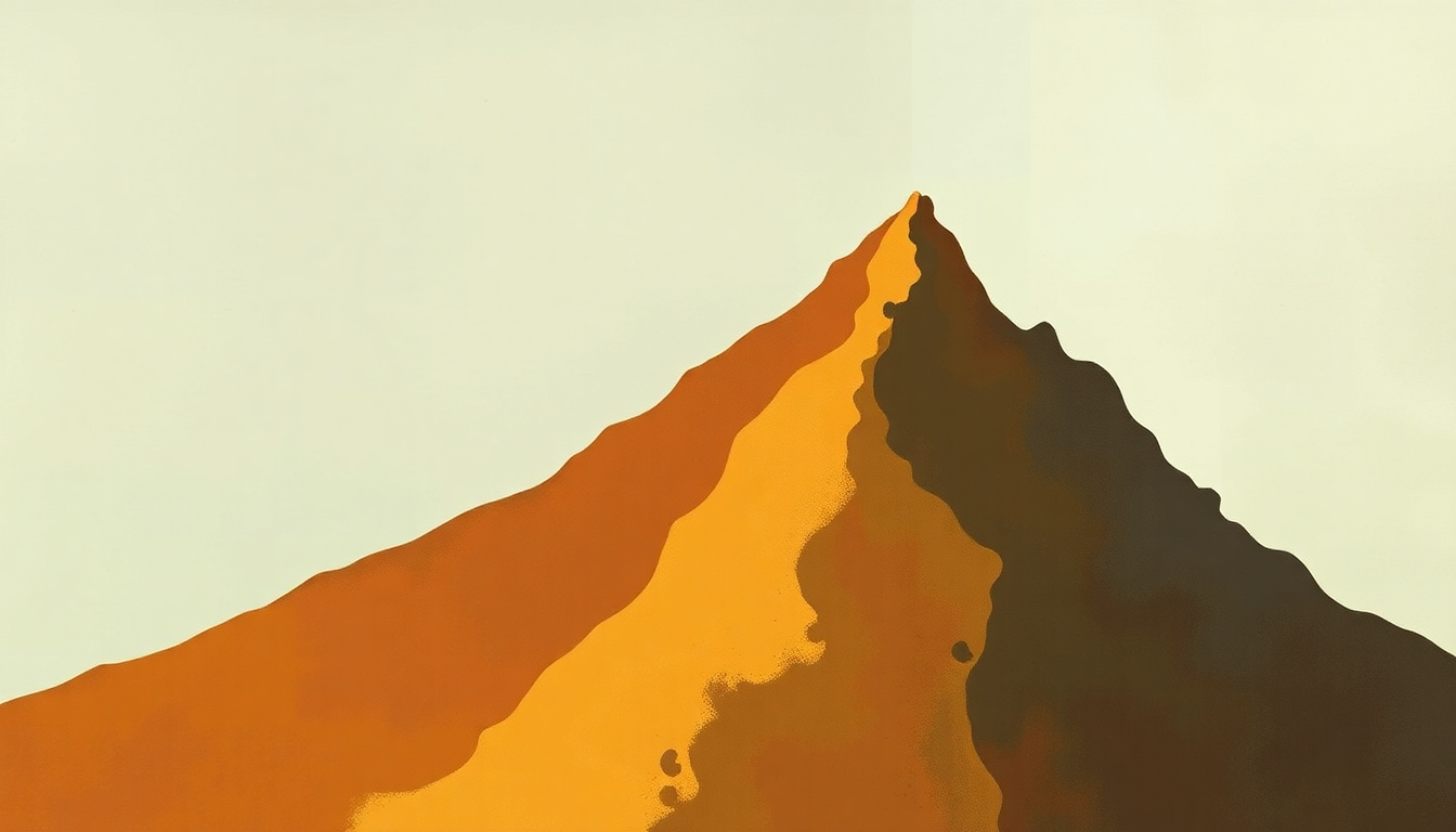 Fan-driven abstract illustration evoking the emotional arc of Corazon Espinado by Carlos Santana