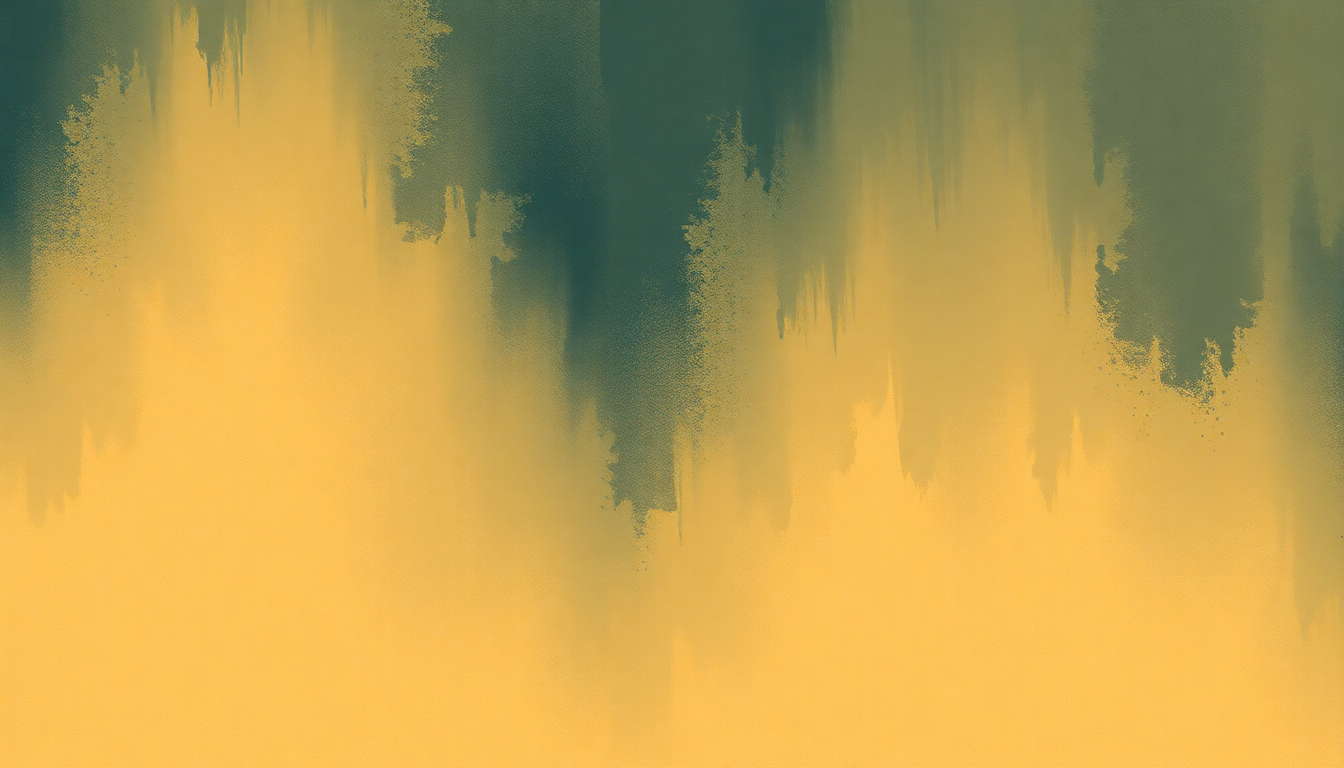 Fan-driven abstract illustration evoking the emotional arc of Corcovado by Joao Gilberto