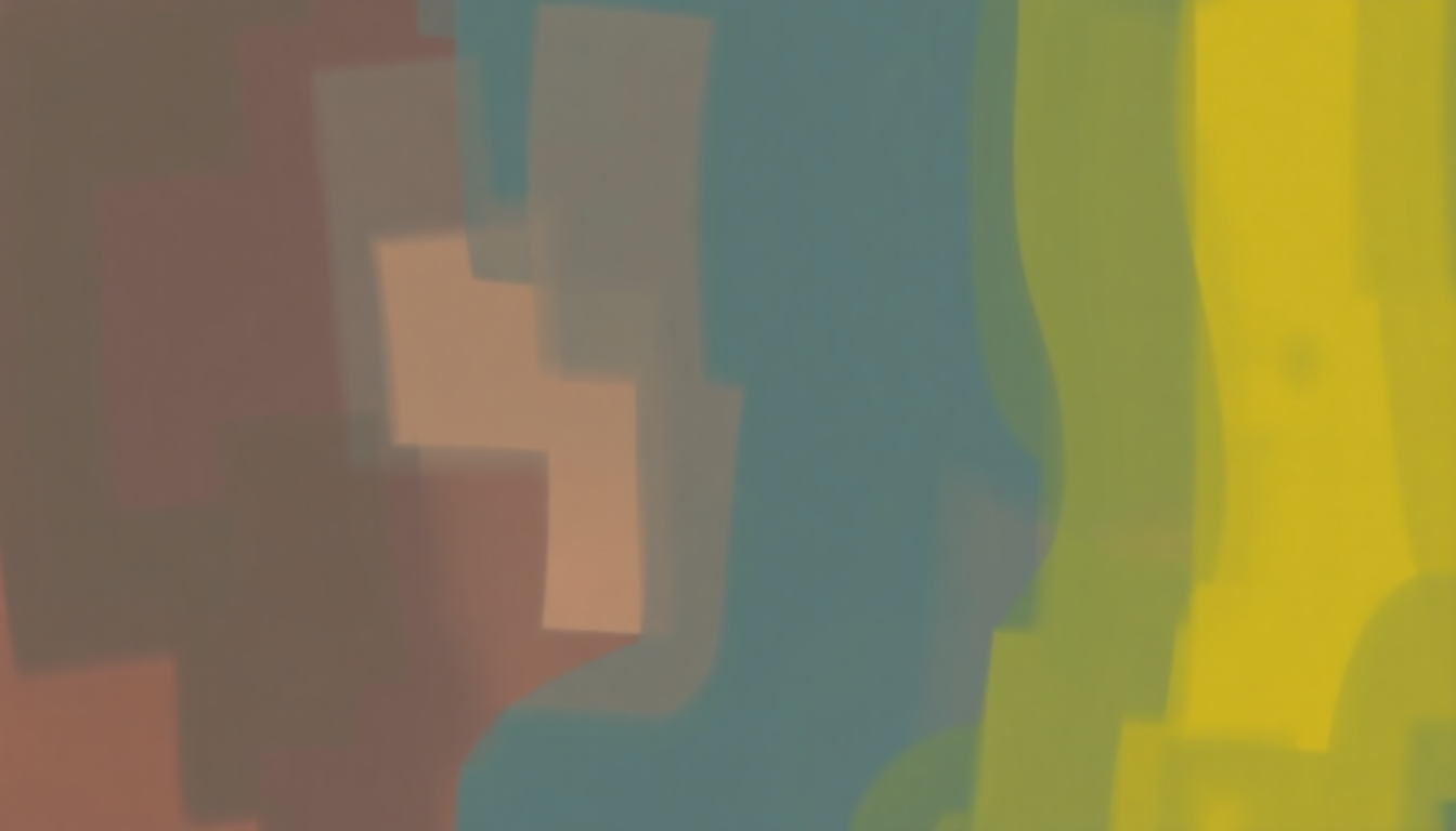 Fan-driven abstract illustration evoking the emotional arc of Country Yard by The Vines