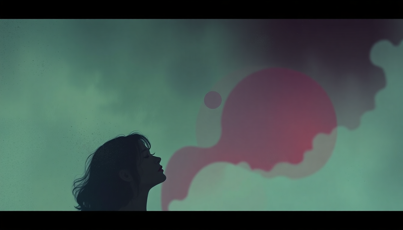 Fan-driven abstract illustration evoking the emotional arc of Crazy for You by Madonna