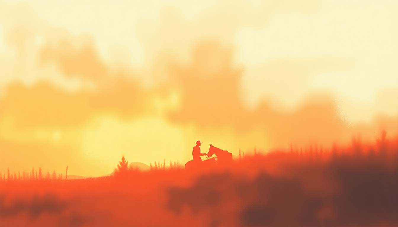 Fan-driven abstract illustration evoking the emotional arc of Crazy by Kenny Rogers