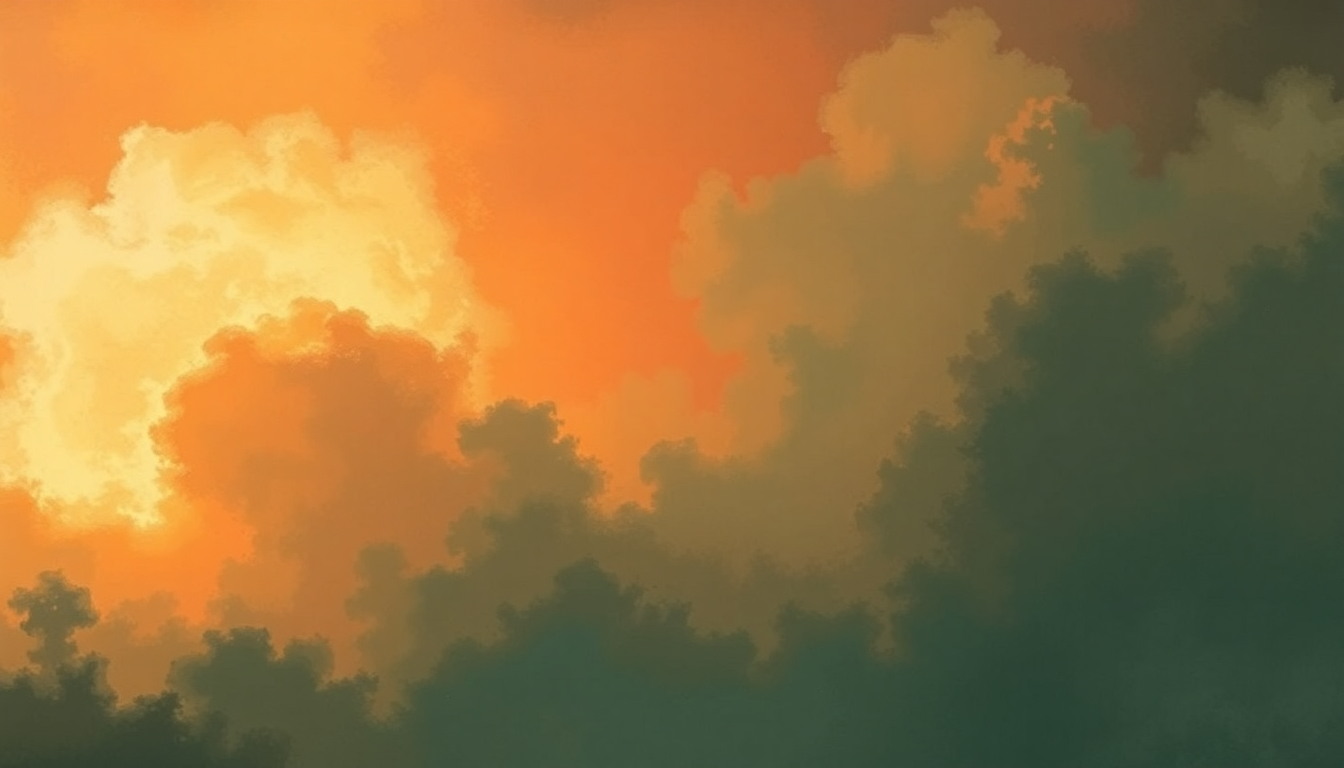 Fan-driven abstract illustration evoking the emotional arc of Crime Story by DMX