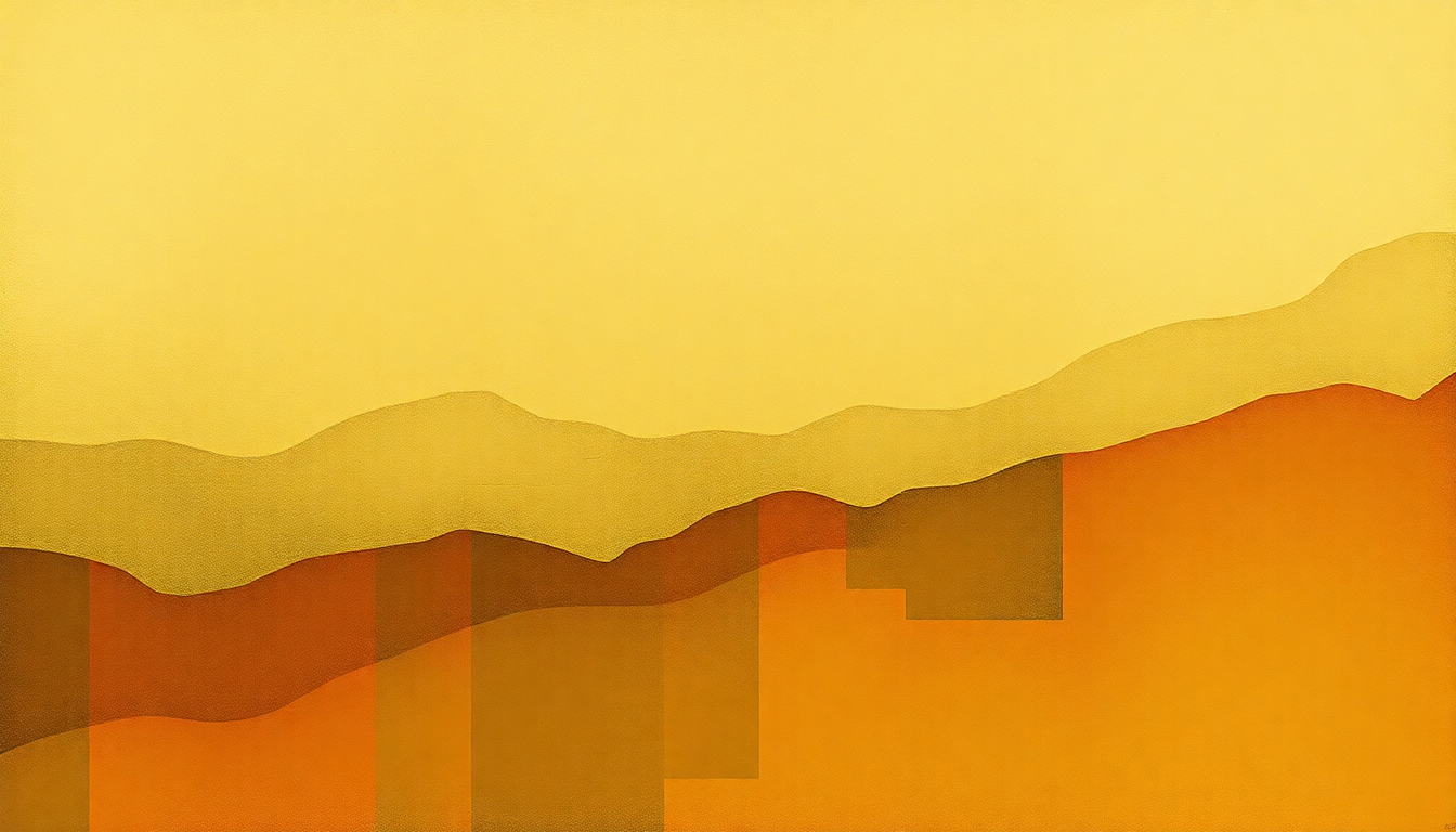 Fan-driven abstract illustration evoking the emotional arc of Crucifixion by Phil Ochs