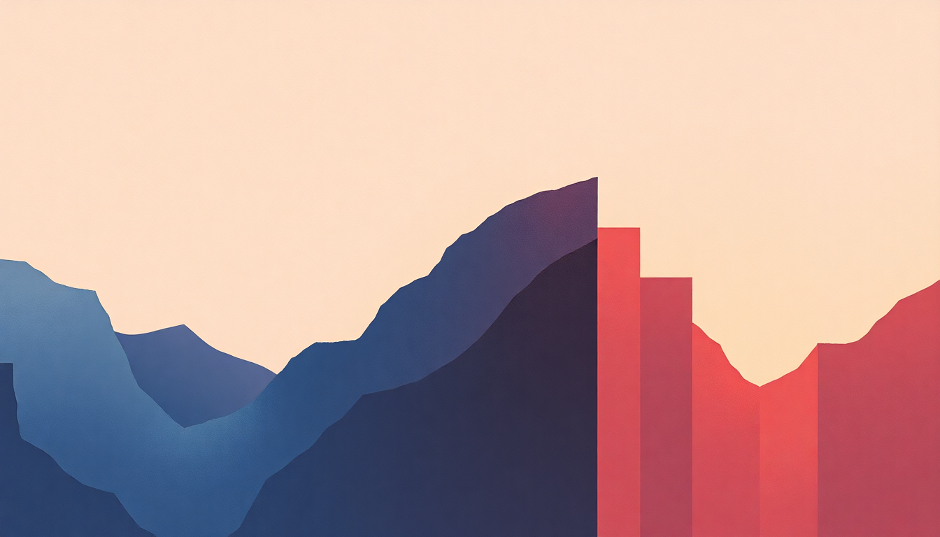 Fan-driven abstract illustration evoking the emotional arc of Cubik by 808 State