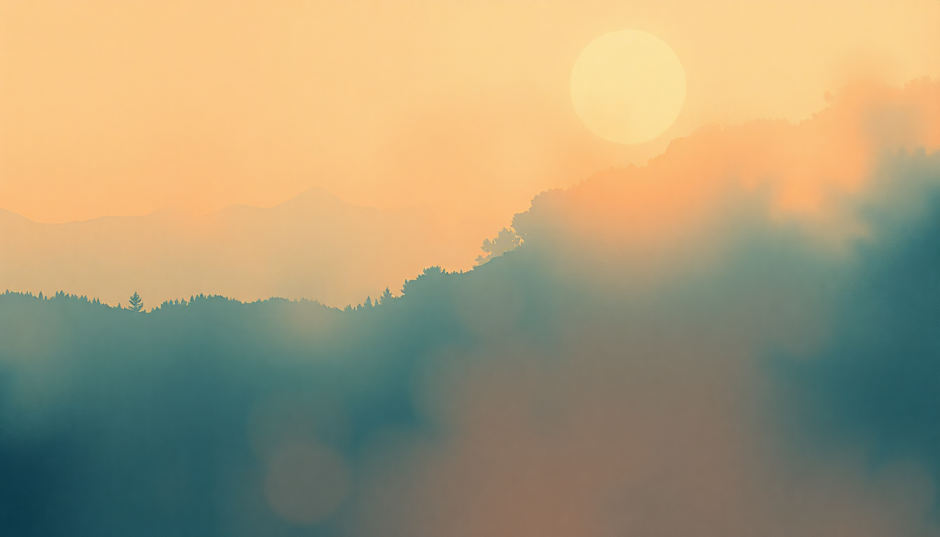 Fan-driven abstract illustration evoking the emotional arc of D-I-V-O-R-C-E by Tammy Wynette