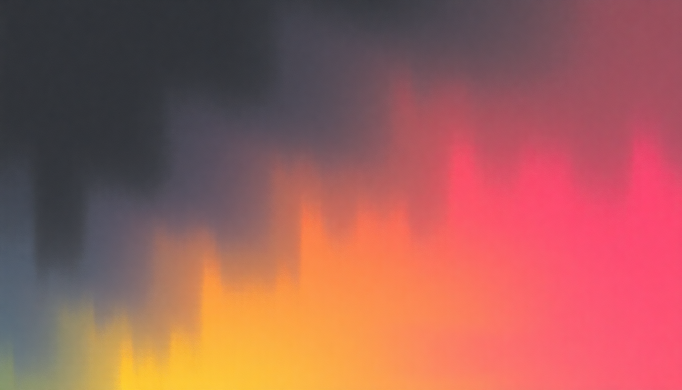 Fan-driven abstract illustration evoking the emotional arc of Da Funk by Daft Punk