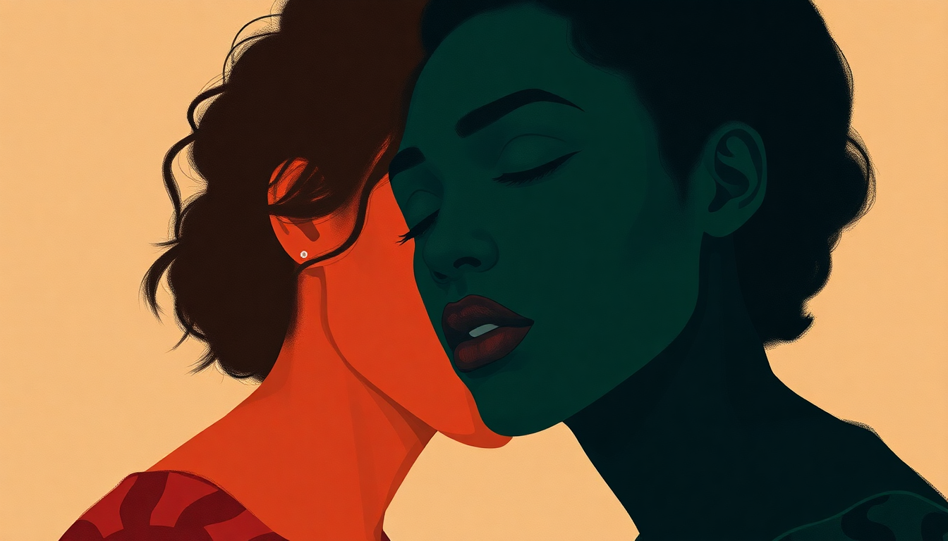 Fan-driven abstract illustration evoking the emotional arc of Daisy by Bobby Womack