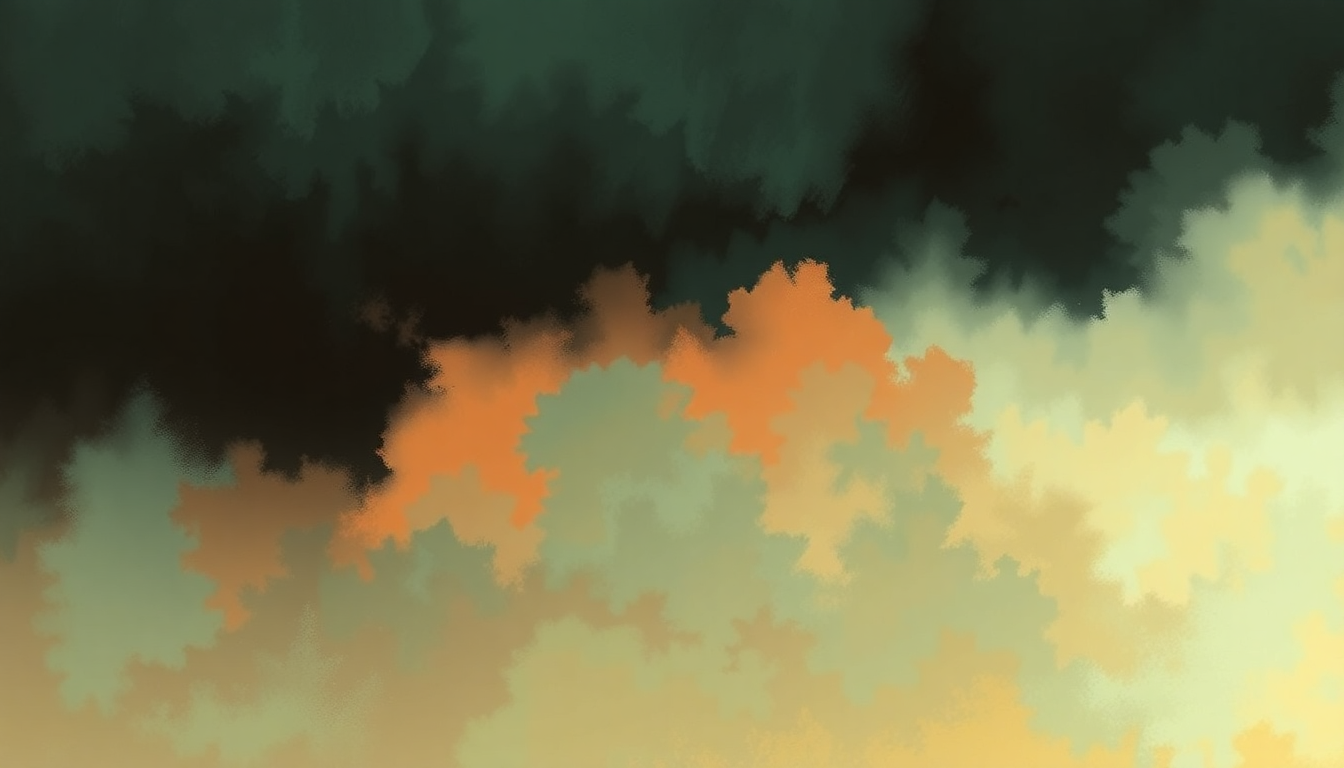 Fan-driven abstract illustration evoking the emotional arc of Danger by Missy Elliott